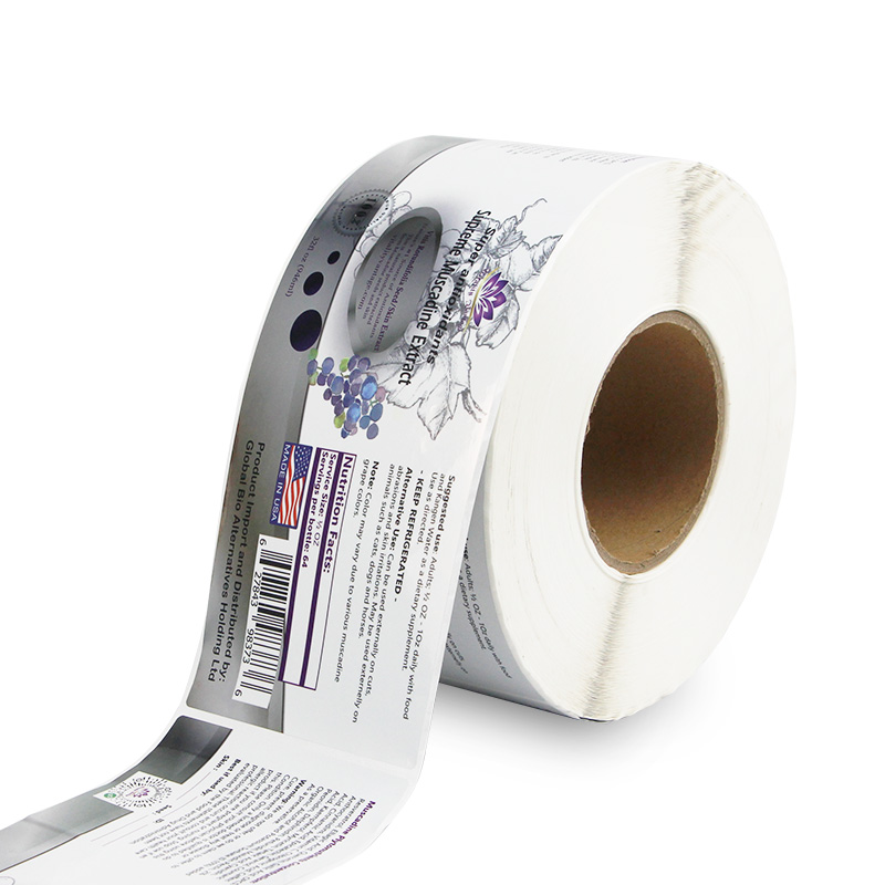 Factory Sales Custom Design PVC Packaging Stickers Exquisite Printing Self Adhesive Labels Heat Sensitive for Chemical Petrol