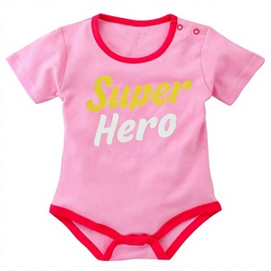 Vente directe usine Tirupur – Barboteuse/Combinaison/Body pour bébé 100 % coton biologique, en tissu de bambou et coton doux et respirant pour tout-petit - Product Image 1