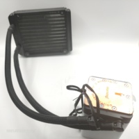 Refroidisseur d'eau Cpu Aio avec ventilateur RVB PWM 4 broches 120mm refroidisseur d'eau CPU liquide pour processeur Intel/AMD série refroidissement liquide 300W