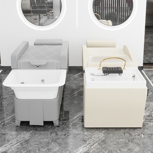 Nuevo Sillón de Masaje Profesional de Lujo para Salón, Cama de Lavado de Cabello con Terapia de Agua Circulante para SPA - Product Image 2