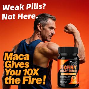 Suplemento de Hierba de Cabra en Celo, Maca, Ginseng, L-Arginina, Tribulus, Energía Natural Premium y Resistencia Óptima para Hombres - Product Image 2