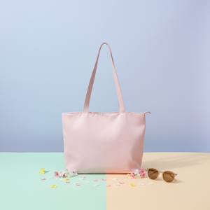 Sacs de courses promotionnels personnalisés réutilisables avec fermeture éclair et logo imprimé sur mesure - Product Image 4
