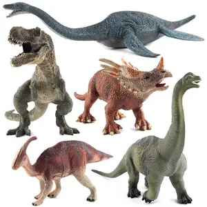 Kinder Dinosaurier Spielzeug Jurassic Dinosaurier Modell Tyranno saurus Rex Solid Rigid Plastic Kinder Lernspiel zeug