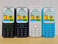 Ponsel Fitur GSM B390e Grosir Tiga Warna Tersedia Dual Sim Ponsel Dasar