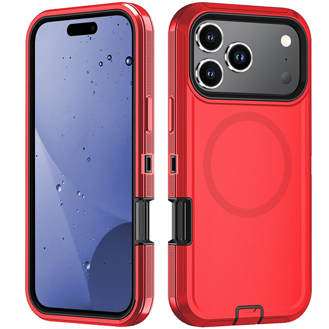 MOQ 500 Phone accessories wholesale factories for iPhone 17 pro max 17 air case,defender magnetic case for phone covers iPhone