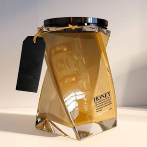 Wholesale Creative Unique Food Container StorageJam Honey <strong>Jar</strong> <strong>Glass</strong> 360ml 500ml - Product Image 3