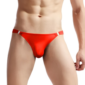 <span class=keywords><strong>Slip</strong></span> perizoma da <span class=keywords><strong>uomo</strong></span>, taglio <span class=keywords><strong>brasiliano</strong></span>, confortevole, tinta unita, traspirante, antibatterico, ad asciugatura rapida, lingerie classica - Product Image 4