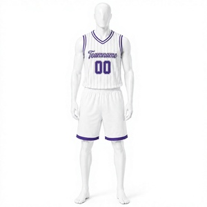 Nuevo Uniforme de Baloncesto Estampado de Talla Grande para Adultos, Estilo Lakers, Transpirable, de Secado Rápido, Antibacterial, 100% Poliéster - Product Image 1