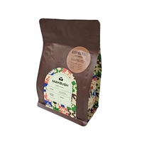 Sacs d'emballage personnalisés de haute qualité avec logo, 125g, 250g, 500g, 1KG, sacs refermables recyclables pour snacks, aliments, haricots, thé, café