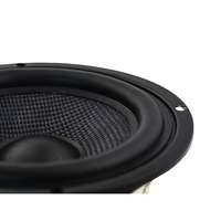Samtronic 5.25 inç tam aralıklı monitör hoparlör Tweeter Woofer Kapton koni ASV alüminyum bobin cam elyaf koni