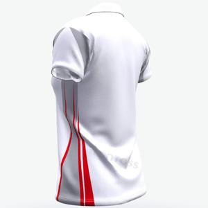 Tùy Chỉnh Golf Polo Áo Sơ Mi Khô Phù Hợp Với 100% Polyester T-Shirt Thăng Hoa Trống Polo Áo Thun T-Shirt Cộng Với Kích Thước Polo Áo Sơ Mi Cho Phụ Nữ - Product Image 3