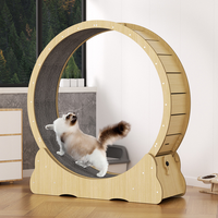 Planche en bois massif rouleau silencieux exercice course Fitness chat jouets interactif Anti-dépression passerelle tapis roulant intérieur