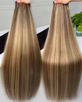 100% Cabello Virgen Vietnamita Liso Natural SDD Vietnam, Paquetes de Cabello Liso Color 427, Producto Capilar al por Mayor, Color 427 en Stock