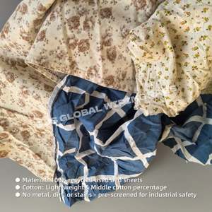 Trapos de Limpieza de Algodón Reciclado de Colores Mezclados para Uso en Maquinaria, Paños de Limpieza de Algodón Reciclado - Product Image 4