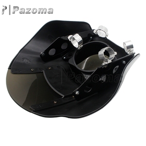 Para Harley Davidson motocicleta faro carenado de hierro <span class=keywords><strong>883</strong></span> XL883N negro Nuevo mejor accesorios de la motocicleta carenados para venta - Product Image 5