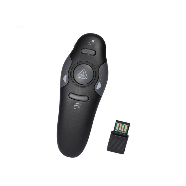 Laser Page-Turning Projector Pen with Wireless Receiver and Customized Logo for PPT Business Office Presentations