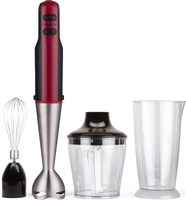Mixeur Plongeant Électrique Mini Haute Vitesse à Vitesse Variable 1200 Watts pour Usage Domestique et Préparation d'Aliments pour Bébé