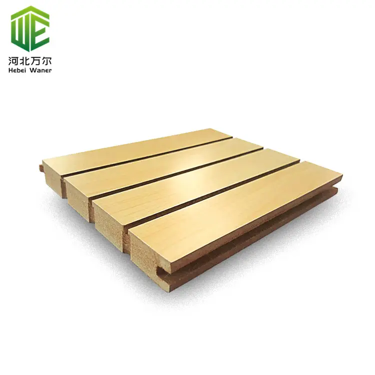 Best selling fireproof clear sound isolating board sound-proof wooden acoustic panel