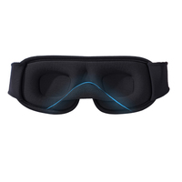 Antifaz para Dormir con Logotipo Personalizado, Bloqueador de Luz, Forma de U, Espuma Viscoelástica, Sombreado 3D, Antifaz para Pestañas