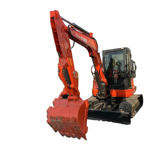 Livraison gratuite Japon Kobuta KX163 mini pelleteuse d'occasion EPA certificat CE 5 tonnes pelleteuse d'occasion en stock - Product Image 1