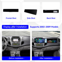 Autoradio MOOKAKA 12.3+ 4.99+12.3 pour Toyota Hilux 2002-2009, Android 15, Navigation, Stéréo, Carplay sans fil, Écran interactif
