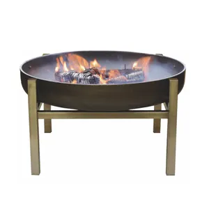 Cheap economic outdoor gas fire pit table garden firepit table