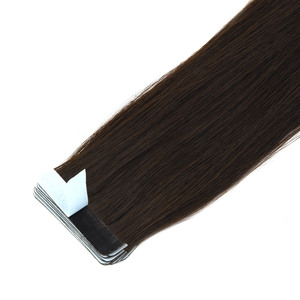 Extensiones de Cabello con Cinta Invisible K.S WIG, Doble Trama, Cutícula Alineada, Cabello Virgen Chino Natural, Liso y Sedoso, Color Negro y Marrón, Saludable - Product Image 5