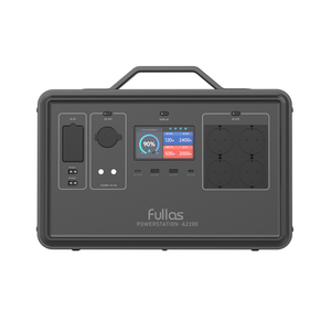 Station d'alimentation portable à batterie lithium 2240Wh/2400W avec sortie CC pour le camping et les aventures en plein air - Product Image 3