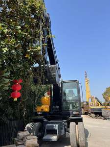 Excavateur sur pneus Hyundai 150W-9T d'occasion bonnes performances stock 210W-9 avec composants à engrenage central 60W-9 - Product Image 6