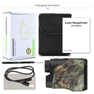 Teleskop Pengukur Jarak Laser Golf Kamuflase 1500m untuk Olahraga Luar Ruangan, Pengukur Jarak Laser untuk Berburu - Product Image 6