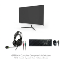 Customizable Computer Classroom Solution Integrated AIO PC Hardware Software for School Lab Institution OEM