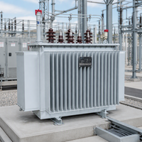 Transformateur immergé dans l'huile triphasé Huayaoda S13, entrée 35 kV, sortie 400 V, 50 Hz 60 Hz, trois bobines superposées