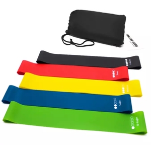 Bán Buôn Tùy Chỉnh Tập Thể Dục Vòng Ban Nhạc Làm Cho Của Riêng Bạn Latex Kháng Ban Nhạc Thiết Lập Với Logo Ban Nhạc Đàn Hồi Cho Tập Thể Dục - Product Image 4