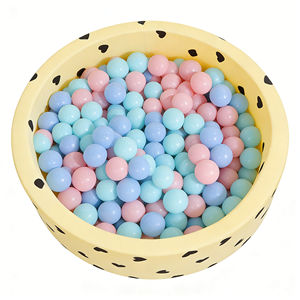 <span class=keywords><strong>Piscine</strong></span> <span class=keywords><strong>à</strong></span> balles ronde pour la <span class=keywords><strong>crèche</strong></span>, petit espace avec équipement de jeu souple et conception d'aire de jeu apaisante - Product Image 1