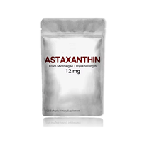 OEM Astaxanthine Softgel Santé Complément Système Immunitaire Peau Astaxanthine Softgel