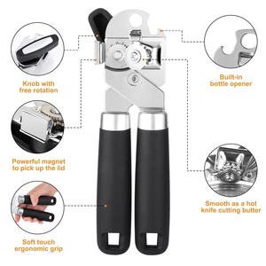 Ouvre-boîte manuel à grand bouton d'économie d'effort sans problème avec aimant - Product Image 3