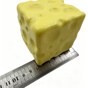 Lussuoso Bastoncino Morbido Artigianale in Maltosio a Forma di Formaggio, Antistress Modellabile per <span class=keywords><strong>Adulti</strong></span> - Product Image 5