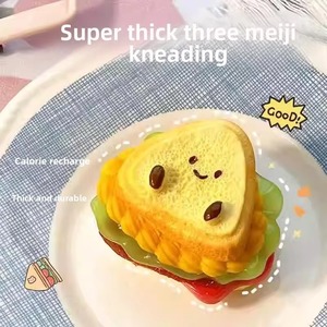 Juguete Sensorial Antiestrés de Sándwich Grueso y Suave, Juguete de Hamburguesa en Capas, de Rápida Recuperación, para Aliviar el Estrés, Juguete ASMR - Product Image 5