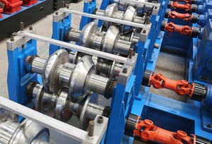 Tự động đường cao tốc hộ Lan tôn sóng đường sắt bảo vệ cuộn tạo thành máy Đường cao tốc hộ Lan tôn sóng Silo bảo vệ đường sắt cuộn tạo thành máy - Product Image 4