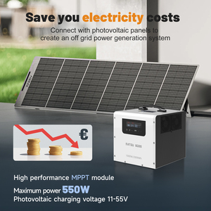 DATOU Portable Power Station Battery 1000W 2000Wh Lightweight <b>Solar</b> <b>Generator</b> Power Storage Emergency Power Supply JC 1020 <b>Solar</b> - Product Image 5