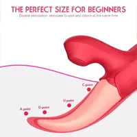 Klitoris G-Punkt Stimulator Zunge Vibrator Nippel Flapping Massage gerät Vaginal Anal Sexspielzeug für weibliche Masturbation Paare