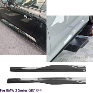 Faldones Laterales de Fibra de Carbono Real Estilo R44 para BMW Serie 2 G42 Coupé/G87 M2 2021-2025 - Product Image 2