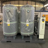 Compresseur d'air monté sur dérapage 50kw 75hp 16bar Rotation de vis bien équilibrée silencieuse Faible vibration avec sécheur d'air efficace