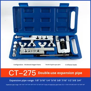 Industrial Refrigeration <strong>HVAC</strong> A/C Air Conditioner Manual Hand <strong>Tools</strong> Copper Pipe Flaring Crimping <strong>Tool</strong> Kit Set Aluminum Handle - Product Image 6