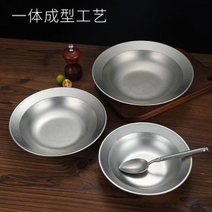 Stainless Steel Salad Bowl Set 2Pc Dishwasher Safe Party Use - Product Image 5