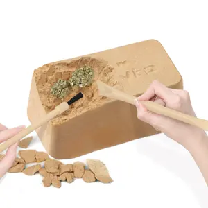 hot sell product learn more nature knowledge mining kit toy Fool'S Gold Rock mining for kid