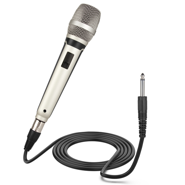 Professional C370 Portable Live Singing Wired Microphone Stylish Cardioid Polar Pattern for Live Vocals Karaoke