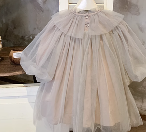 Abito Primaverile ed Estivo per Bambine, Gonna a Palloncino, Stile Fatato, Casual, Maniche Lunghe, <span class=keywords><strong>Vestito</strong></span> <span class=keywords><strong>da</strong></span> Principessa in Tulle per Bambine - Product Image 6