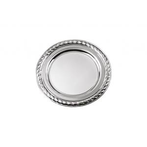 Plato Decorativo de 18.5 cm con Borde, Elegante Adorno para el Hogar - Product Image 1