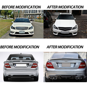 Kit carrosserie de haute qualité, nouveau et modifié pour Mercedes C63 W204, feux arrière et phares pour C63 W204 - Product Image 2